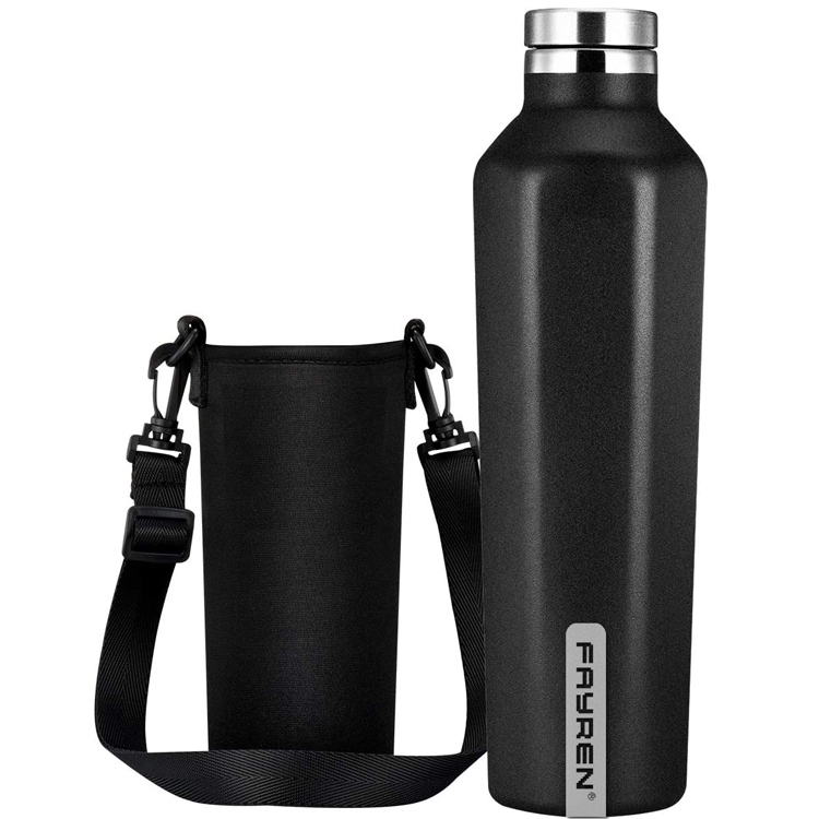 vacuum insulated stainless steel water bottle