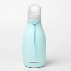 Custom BPA Free Travel Drink Silicon Sports Folding Drinking Silicone Foldable Collapsible Water Bottle