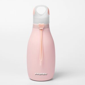 Custom BPA Free Travel Drink Silicon Sports Folding Drinking Silicone Foldable Collapsible Water Bottle