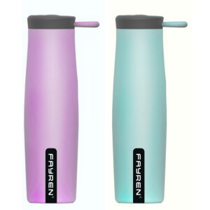 Double Wall Sport Water Bottle With Rubber Handle