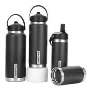 Custom 350Ml 550Ml 750Ml 1000Ml Outdoor 304 Stainless Steel Big Capacity Metal Water Bottle Insulated Water Bottle With Handle