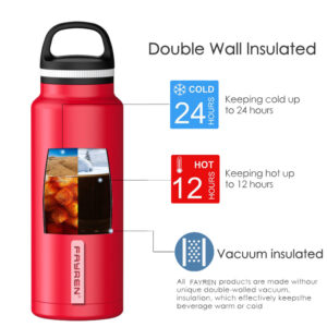 Big Mouth Insulated Stainless Steel Water Bottle Thermos Vacuum Flask Sports Drink Bottle Keep Cold and Hot