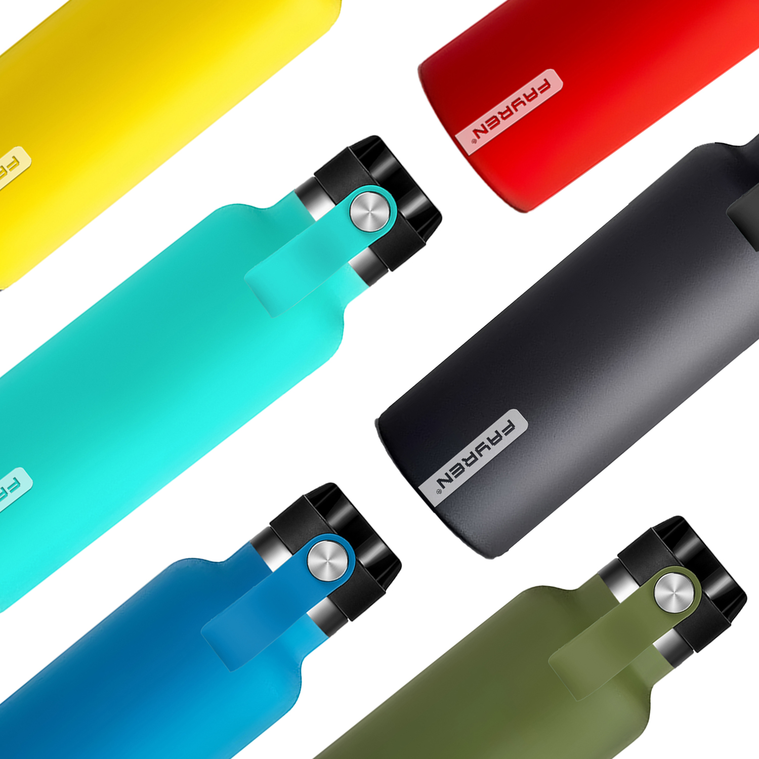 Custom Logo Vaccum Insulated Sports Water Bottles