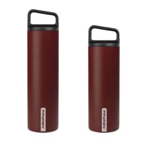 Leakage Proof Lid Double Wall Stainless Steel Water Bottle Vacuum Insulated Sports Drinking Water Bottle With Handle