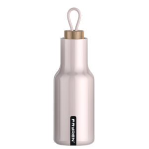 Drinking Insulated Sports Water Bottle With Bamboo Lid